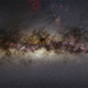 Illustration for article titled Amateur Astrophotographer Creates Largest True-Color Night Sky Panorama